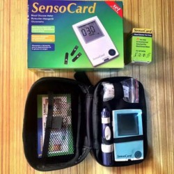 Senso Card Self Glucose Test Meter